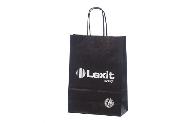 Vankat ja kest�v�t mustat paperikassit. Voidaan r��t�l�id� omalla logolla. Minimitilausm��r� omal