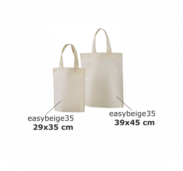 Beige Non-Woven Bags