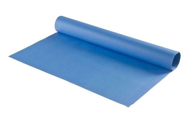 Голубая шелковая бумага