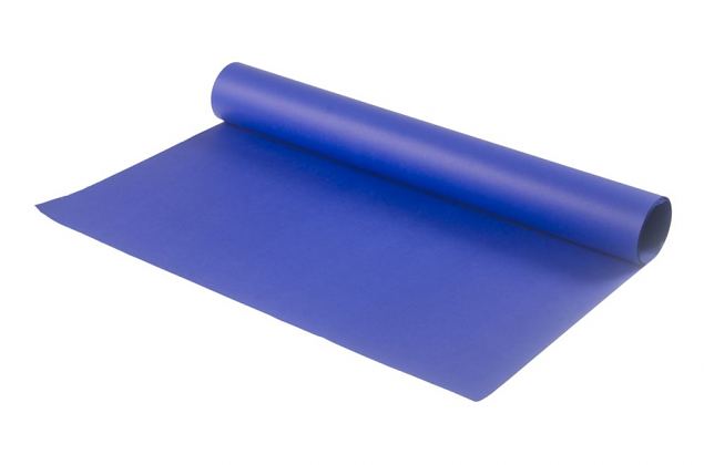 Синяя шелковая бумага