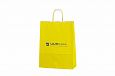 gule papirposer med logo | Referanser-gule papirposer billig gul papirpose 