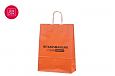 oransje papirpose med logo | Referanser-oransje papirposer oransje papirpose med logo 