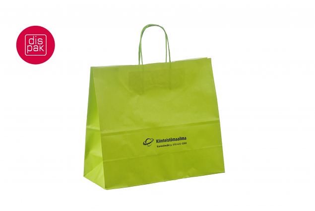 ikke dyr lysegr�nn papirpose 