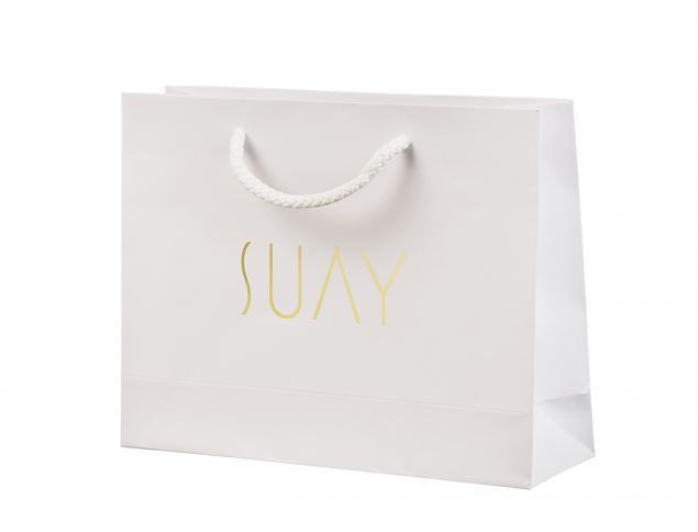 Elegant h�ndlaget eksklusiv papirpose. Velg mellom flere ulike st�rrelser. Tilgjengelig b�de med o