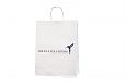 frdelaktig vit papperskasse med logotyptryck | Bildgalleri - Vita papperskassar Vldesignad vit p