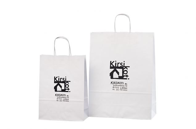 Starka, h�gklassiga vita papperskassar. Finns i flera storlekar. Gratis frakt till Sverige. 