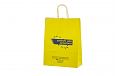 gul papperskasse med logotyptryck | Bildgalleri - Gula papperskassar Elegant gul papperskasse i h