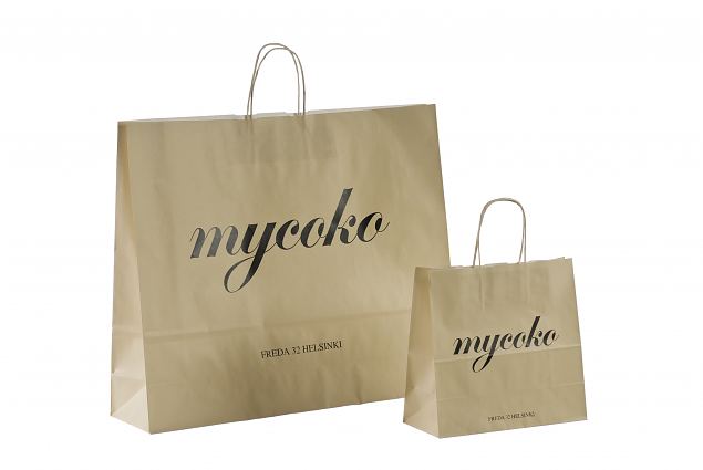 beigef�rgade papperskassar med personlig logotyp 