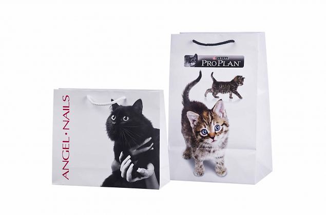 exklusiva papperskassar med personlig logotyp i 1 f�rg 