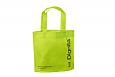 rohelised non woven riidest logoga kott | Fotogalerii- rohelised riidest kotid rohelised non woven