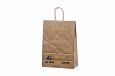 brune papirposer med logo | Referanser-brune papirposer billig brun papirpose 