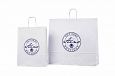 Galleri-White Paper Bags with Rope Handles white kraft paper bag with print 