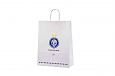 white kraft paper bag with print | Galleri-White Paper Bags with Rope Handles white paper bag 