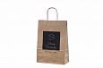 brown paper bag with personal print | Galleri-Brown Paper Bags with Rope Handles brown paper bag w