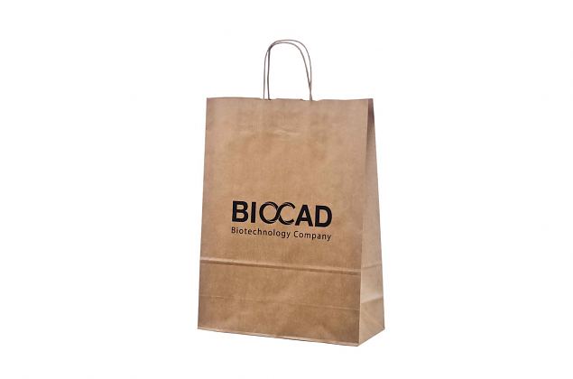 brown paper bags with personal print 