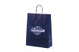 Galleri-Blue Paper Bags with Rope Handles blue paper bag 