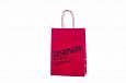 red paper bags with print | Galleri-Black Paper Bags with Rope Handles red kraft paper bag 