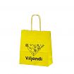 Galleri-Yellow Paper Bags with Rope Handles