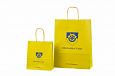 yellow paper bag with print | Galleri-Yellow Paper Bags with Rope Handles yellow paper bag with pr