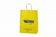yellow paper bag with print | Galleri-Yellow Paper Bags with Rope Handles yellow paper bags with p