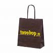 dark brown paper bag Galleri-Dark Brown Paper Bags with Rope Handles