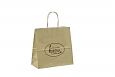 beige paper bags with print | Galleri-Beige Paper Bags with Rope Handles beige paper bags with pri