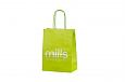 light green paper bags | Galleri-Orange Paper Bags with Rope Handles light green paper bag with pe