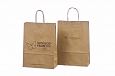 recycled paper bag with print | Galleri-Recycled Paper Bags with Rope Handles durable recycled pap