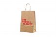 recycled paper bag with print | Galleri-Recycled Paper Bags with Rope Handles 100% recycled paper 