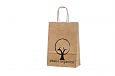 nice looking recycled paper bag with logo | Galleri-Recycled Paper Bags with Rope Handles 100% re