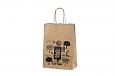 nice looking recycled paper bag with logo | Galleri-Recycled Paper Bags with Rope Handles 100% re
