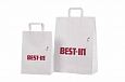 white paper bags with rope handles | Galleri-White Paper Bags with Flat Handles white paper bags w