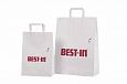 white paper bags | Galleri-White Paper Bags with Flat Handles white paper bags with rope handles 