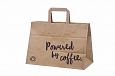 brown kraft paper bags | Galleri-Brown Paper Bags with Flat Handles durable brown kraft paper bag 