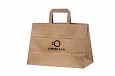 brown paper bag | Galleri-Brown Paper Bags with Flat Handles eco friendly brown kraft paper bag wi