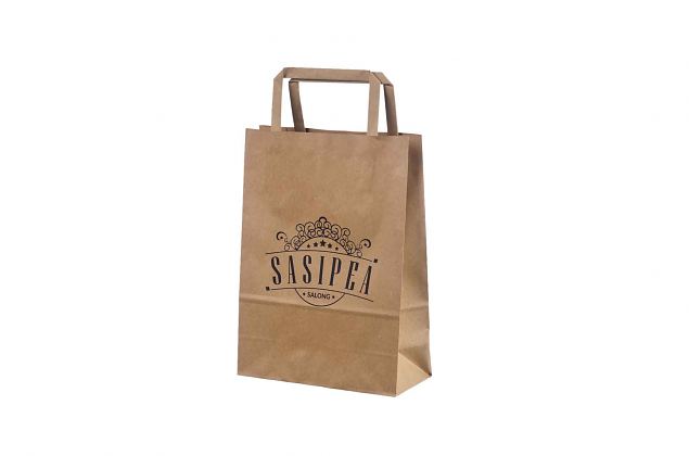 durable and eco friendly brown kraft paper bags with print 