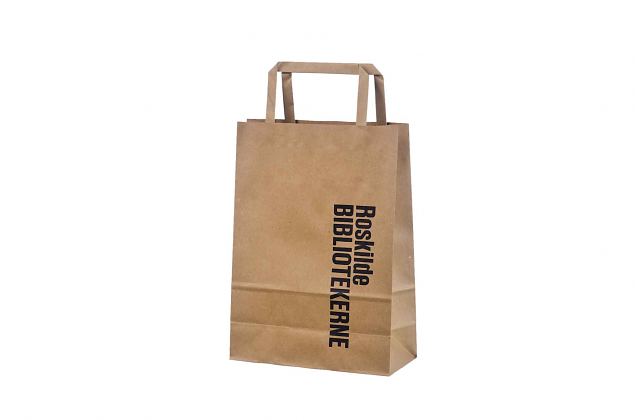 durable and eco friendly brown paper bag with personal print 