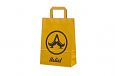 orange paper bags with flat handles | Galleri-Orange Paper Bags with Flat Handles orange paper bag