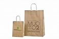 durable ecological paper bags with logo | Galleri-Ecological Paper Bag with Rope Handles durable e