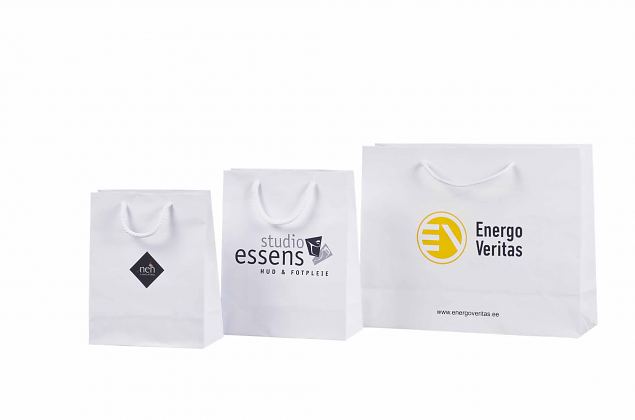 laminated paper bag with personal logo 