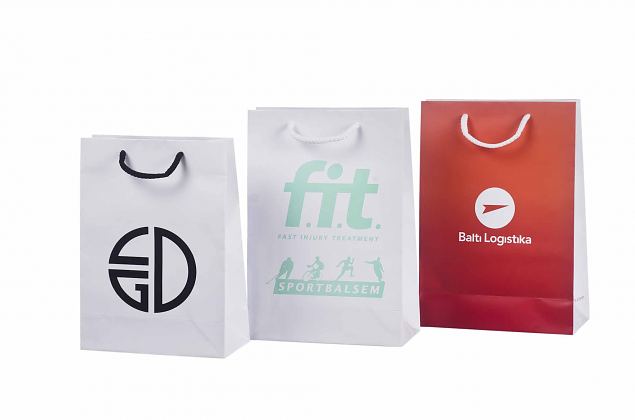 exclusive, laminated paper bags with print 