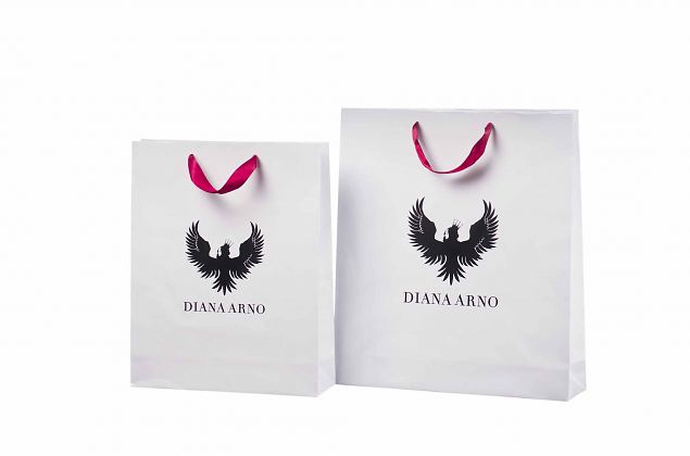exclusive, durable laminated paper bags with handles 