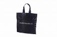 durable black non-woven bags | Galleri-Black Non-Woven Bags durable black non-woven bag with print
