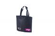 durable black non-woven bag with print | Galleri-Black Non-Woven Bags black non-woven bag with per