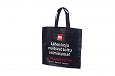 durable black non-woven bags | Galleri-Black Non-Woven Bags durable black non-woven bag with print