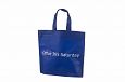 blue non-woven bags | Galleri-Blue Non-Woven Bags blue non-woven bags with personal print 