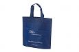 blue non-woven bags with personal print | Galleri-Blue Non-Woven Bags blue non-woven bags with log