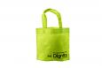 green non-woven bag with personal print | Galleri-Green Non-Woven Bags green non-woven bag with lo