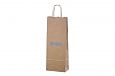 kraft paper bag for 1 bottle with print | Galleri-Paper Bags for 1 bottle durable paper bags for 1