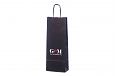 kraft paper bag for 1 bottle with personal print | Galleri-Paper Bags for 1 bottle durable paper b